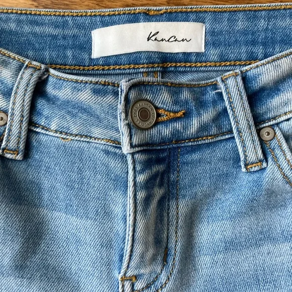 KanCan Light Wash Denim Jeans-size 7/27 - Picture 2 of 8